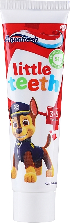 Toothpaste "My Milk Teeth" - Aquafresh Kids PAW Patrol — photo N1