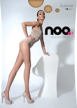 Women Tights "Susanne", 10 Den, nero - Knittex — photo N1