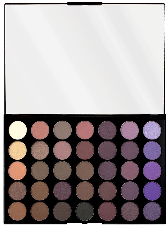 Eyeshadow Palette - Makeup Revolution Pro HD Palette Amplified 35 — photo N8