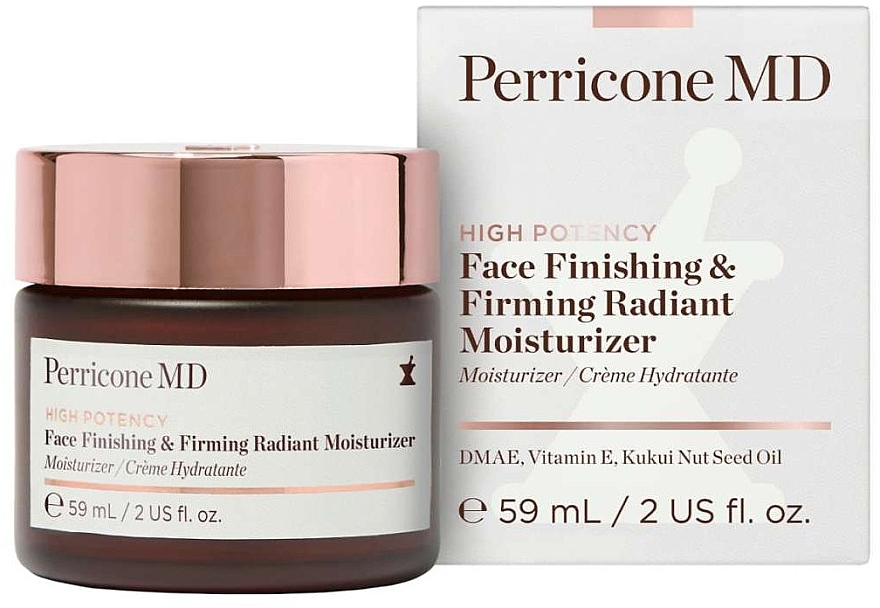 Moisturizing Face Cream - Perricone MD High Potency Face Finishing & Firming Radiant Moisturizer — photo N1