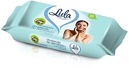 Fragrances, Perfumes, Cosmetics Makeup Remover Wipes with Coconut Oil, 20 pcs. - Lula