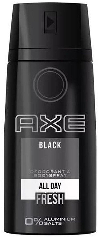 Deodorant Spray - Axe Black Bodyspray Deodorant All Day Fresh — photo N1