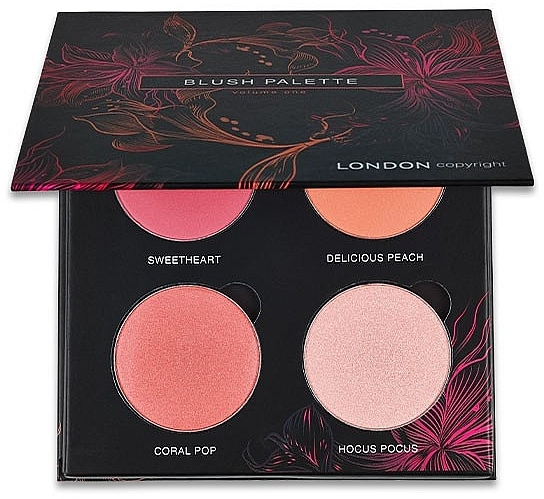 Blush Palette - London Copyright Magnetic Face Powder Blush Palette — photo N8