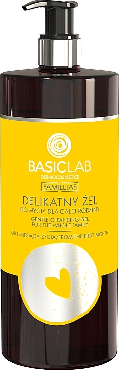 Family Gentle Cleansing Gel - BasicLab Dermocosmetics Famillias — photo N27