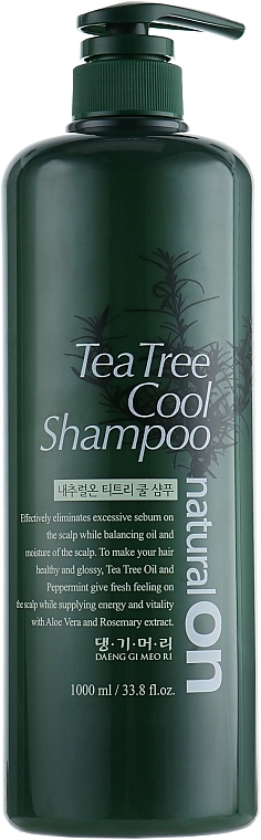 Cooling Tea Tree Shampoo - Daeng Gi Meo Ri Naturalon Tea Tree Cool Shampoo — photo N4