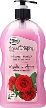 Liquid Rose & ALoe Vera Hand Soap - Naturaphy Rose & Aloe Vera Hand Soap — photo N1