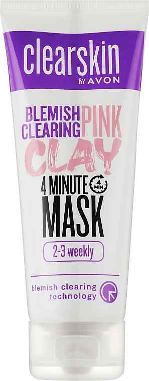 Anti-Acne Face Mask with Pink Clay - Avon Clearskin Pink Clay Mask — photo N8