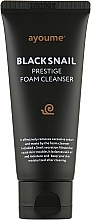 Fragrances, Perfumes, Cosmetics Face Cleansing Snail Mucin Foam - Ayoume Black Snail Prestige Foam Cleanser