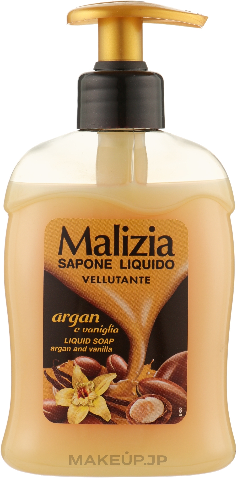 Liquid Soap "Argan & Vanilla" - Malizia Liquid Soap Argan And Vaniglia — photo 300 ml