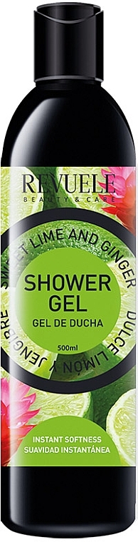 Shower Gel "Sweet Lime & Ginger" - Revuele Fruit Skin Care Sweet Lime & Ginger Shower Gel — photo N5