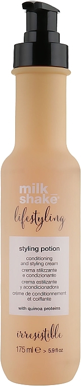 Conditioning & Styling Hair Cream - Milk Shake Lifestyling Styling Potion — photo N1
