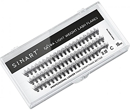 Fragrances, Perfumes, Cosmetics Individual Lashes, T10 mm - Sinart Extra Light Weight Lash