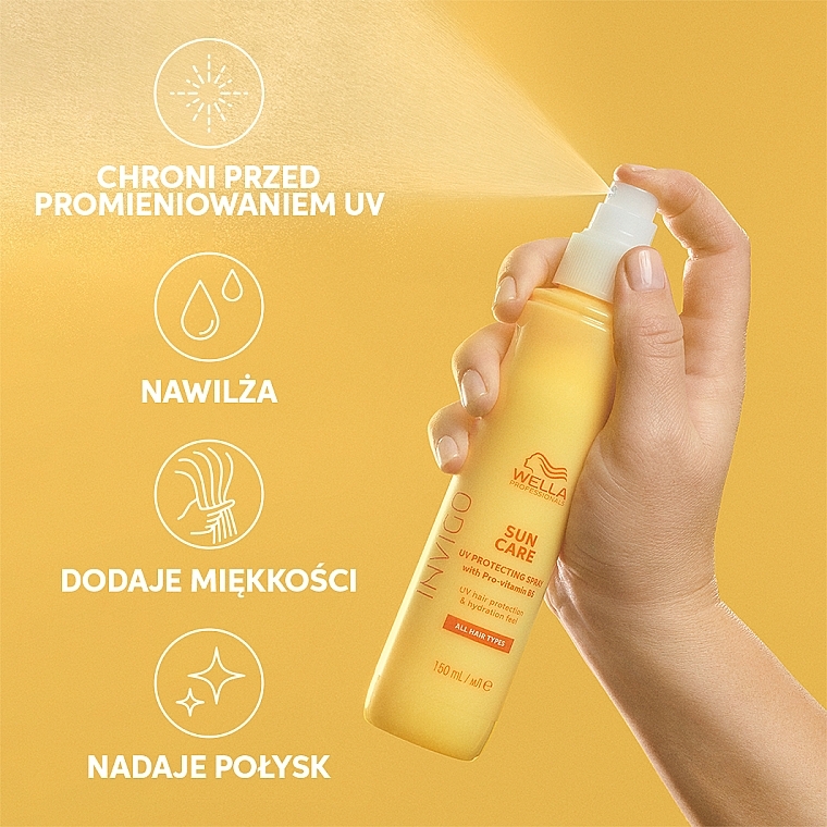 Sun Hair Spray - Wella Professionals Invigo Sun UV Hair Color Protection Spray — photo N3