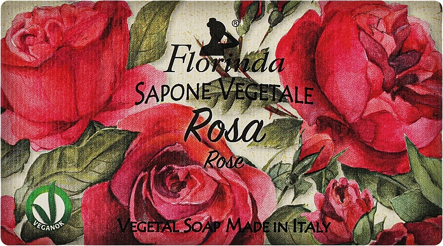 Rose Natural Soap - Florinda Sapone Vegetale Rose — photo N10