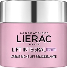 Fragrances, Perfumes, Cosmetics Sculpting Lifting Cream for Very Dry Face Skin - Lierac Lift Integral Nutri Sculpting Lift Rich Cream