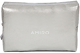 Cosmetic Bag, silver - Amiro — photo N1