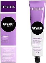 Long-Lasting Hair Cream Color "Extra Gray Hair Coverage" - Matrix Extra Coverage Socolor Beauty High Coverage Permanent Cream Hair Color — photo N3