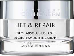 Fragrances, Perfumes, Cosmetics Smoothing Face Cream - Institut Esthederm Lift & Repair Absolute Smoothing Cream