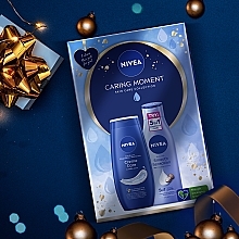 Set - NIVEA Caring Moment (sh/gel/250ml + b/milk/250ml) — photo N3