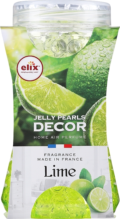 Aromatic Gel Balls with Lime Scent - Elix Perfumery Art Jelly Pearls Decor Lime Home Air Perfume — photo N1