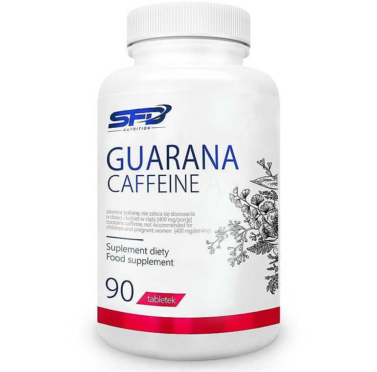 Guarana & Caffeine Food Supplement - SFD Nutrition Guarana & Caffeine 400 mg — photo N2