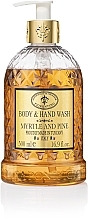 Fragrances, Perfumes, Cosmetics Myrtle & Pine Liquid Hand Soap - Saponificio Artigianale Fiorentino Body & Hand Wash