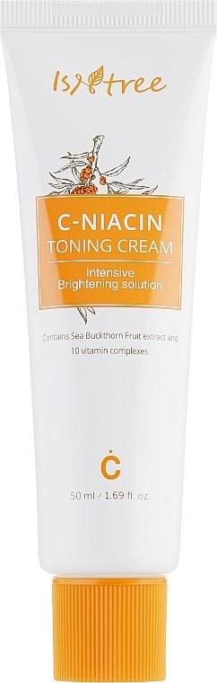 Toning Vitamin C Face Cream - IsNtree C-Niacin Toning Cream — photo N13