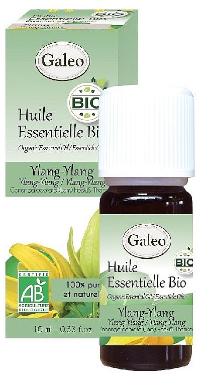 Organic Ylang Ylang Essential Oil - Galeo Organic Essential Oil Ylang-Ylang — photo N1