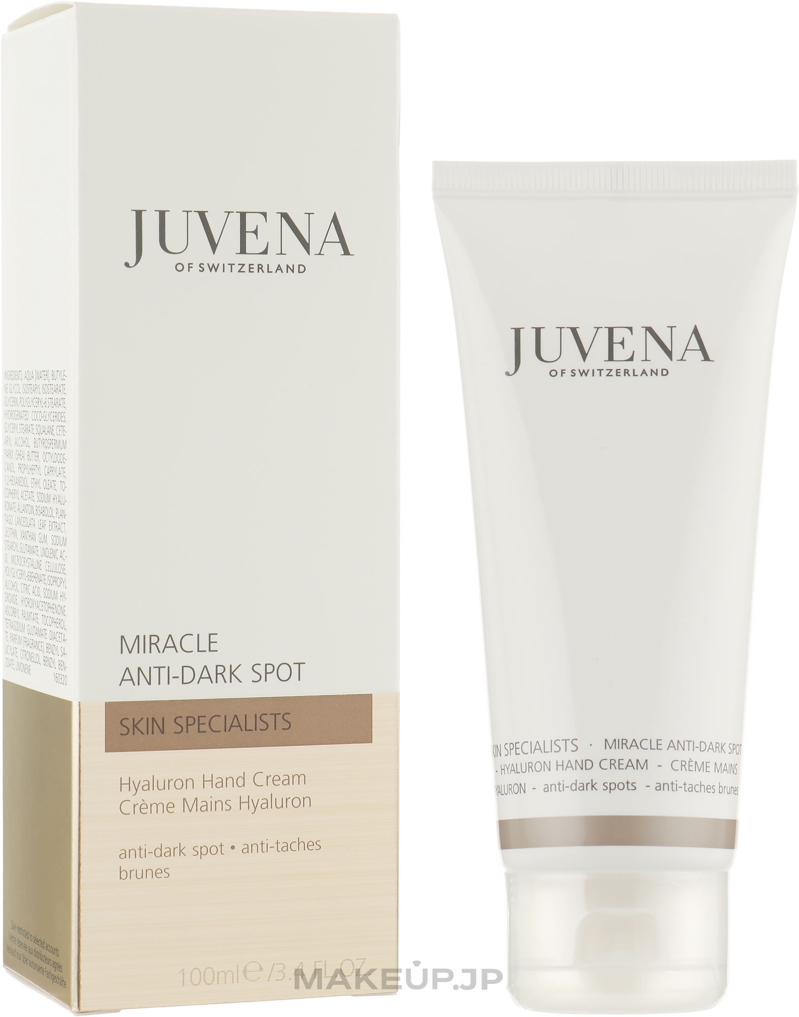 Anti-Pigmentation Hand Cream - Juvena Skin Specialists Miracle Anti-Dark Spot Hyaluron Hand Cream — photo 100 ml