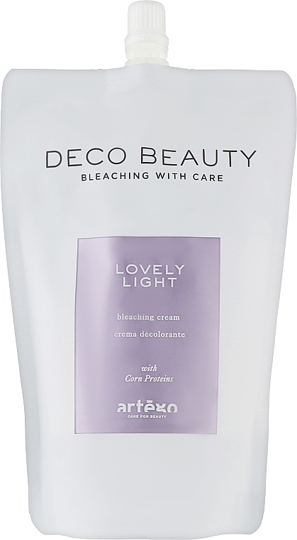 Hair Bleaching Cream - Artego Deco Beauty Lovely Light Bleaching Cream — photo N1