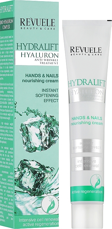 Hand and Nail Cream - Revuele Hydralift Hyaluron Hands And Nails Nourishing Cream — photo N5