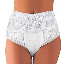 Absorbent Briefs for Adults XL, 140-190 cm, 10 pcs. - Active Plus Extra Large Art — photo N4