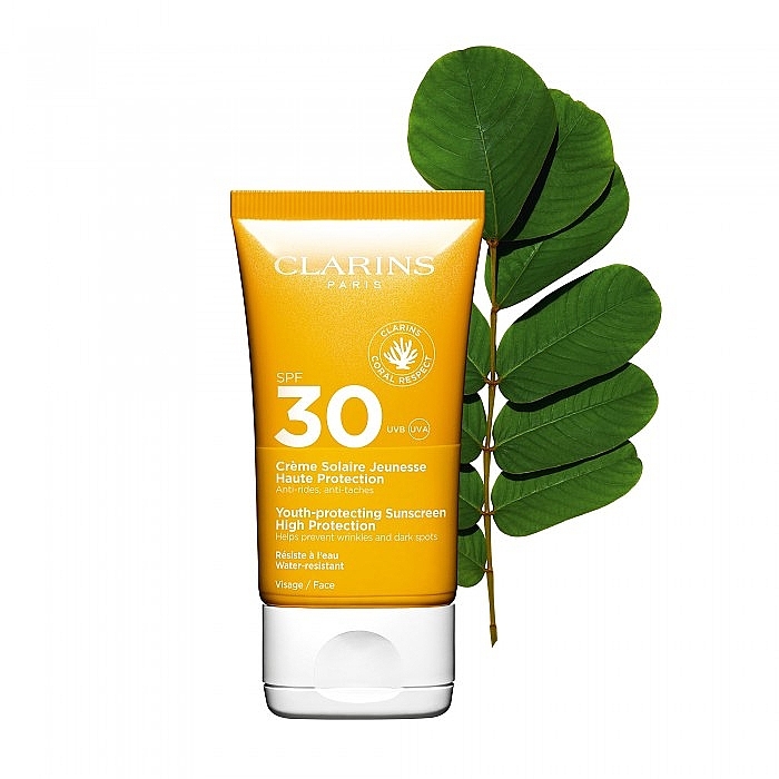 Anti-Wrinkle Sunscreen - Clarins Youth-Protecting Sunscreen SPF 30 — photo N2