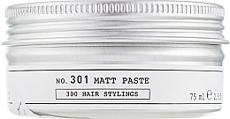 Matte Strong Hold Hair Paste - Depot Hair Styling 301 Matt Past — photo N5