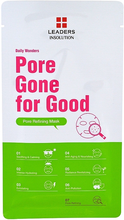 Face Mask - Leaders Daily Wonders Pore Gone For Good Pore Refining Mask — photo N2