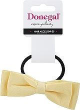 Hair Tie, yellow bow - Donegal	 — photo N1