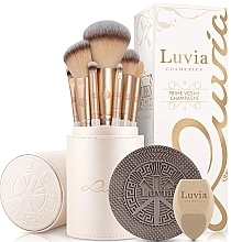 Fragrances, Perfumes, Cosmetics Makeup Brush Set, 8 pcs - Luvia Cosmetics Prime Vegan Champagne Brush Set