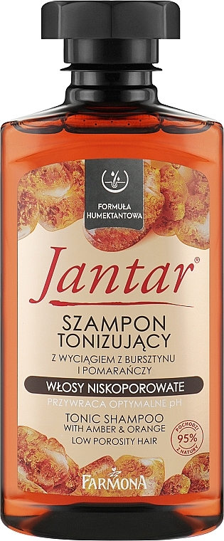 Toning Shampoo with Amber & Orange Extract - Farmona Jantar Toning Shampoo — photo N1