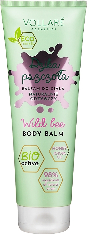 Nourishing Body Balm "Wild Bee" - Vollare — photo N1