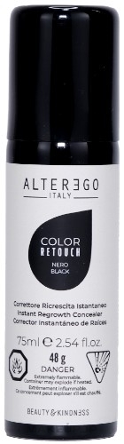 Toning Hair Spray - Alter Ego Color Retouch — photo Black