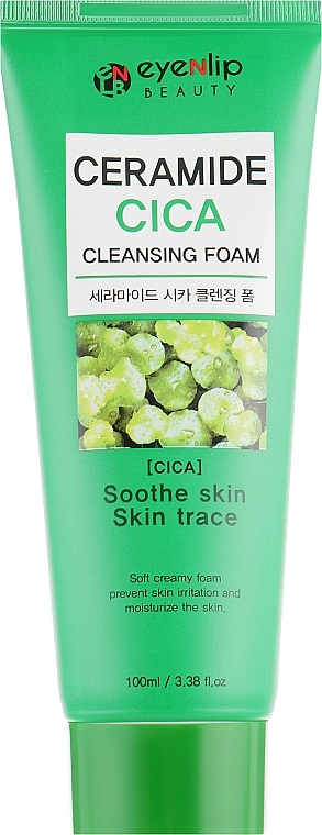 Face Cleansing Foam with Ceramides & Centella - Eyenlip Ceramide Cica Cleansing Foam — photo N21