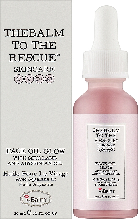 Glowing Face Oil - theBalm To The Rescue Face Oil Glow — photo N2