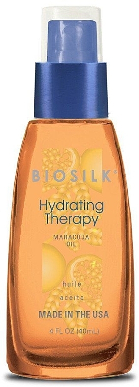 Deep Moisturizing Hair Passion Fruit Oil - BioSilk Hydrating Therapy Maracuja Oil — photo N1