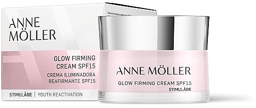 Anti-Aging Face Cream - Anne Moller Stimulage Glow Firming Cream SPF15 — photo N13