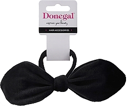 Fragrances, Perfumes, Cosmetics Hair Tie, FA-5697, black bow - Donegal