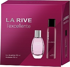 Fragrances, Perfumes, Cosmetics La Rive L`Excellente - Set (deo/spray/150ml + edp/100ml)