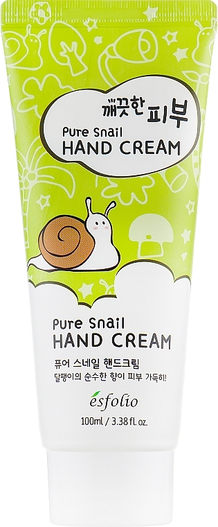 Esfolio Pure - Skin Pure Snail Hand Cream — photo N2