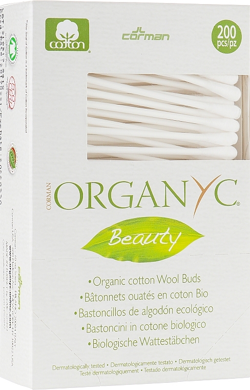 Cotton Buds - Corman Organyc Beauty Cotton Buds — photo N7