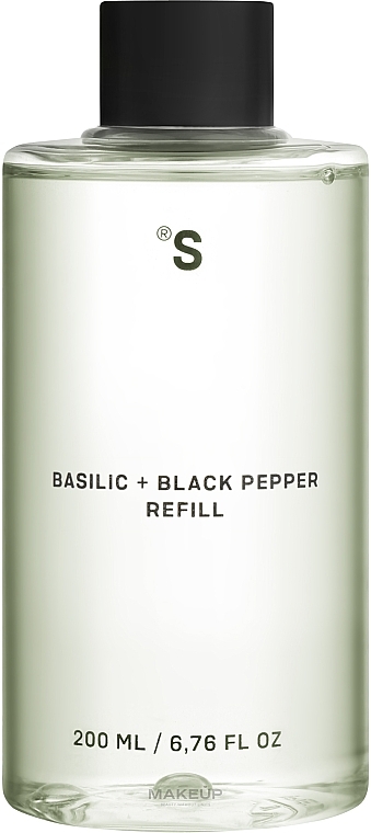 Basil + Black Pepper Diffuser Refill - Sister's Aroma Basil + Black Pepper Refill — photo N1