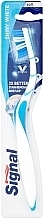 Toothbrush, Soft - Signal Periuta de Dinti Shiny White — photo N5